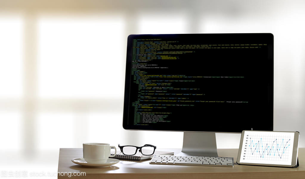 工作笔记本计算机移动应用软件的开发人员团队 计算机软件开发及应用